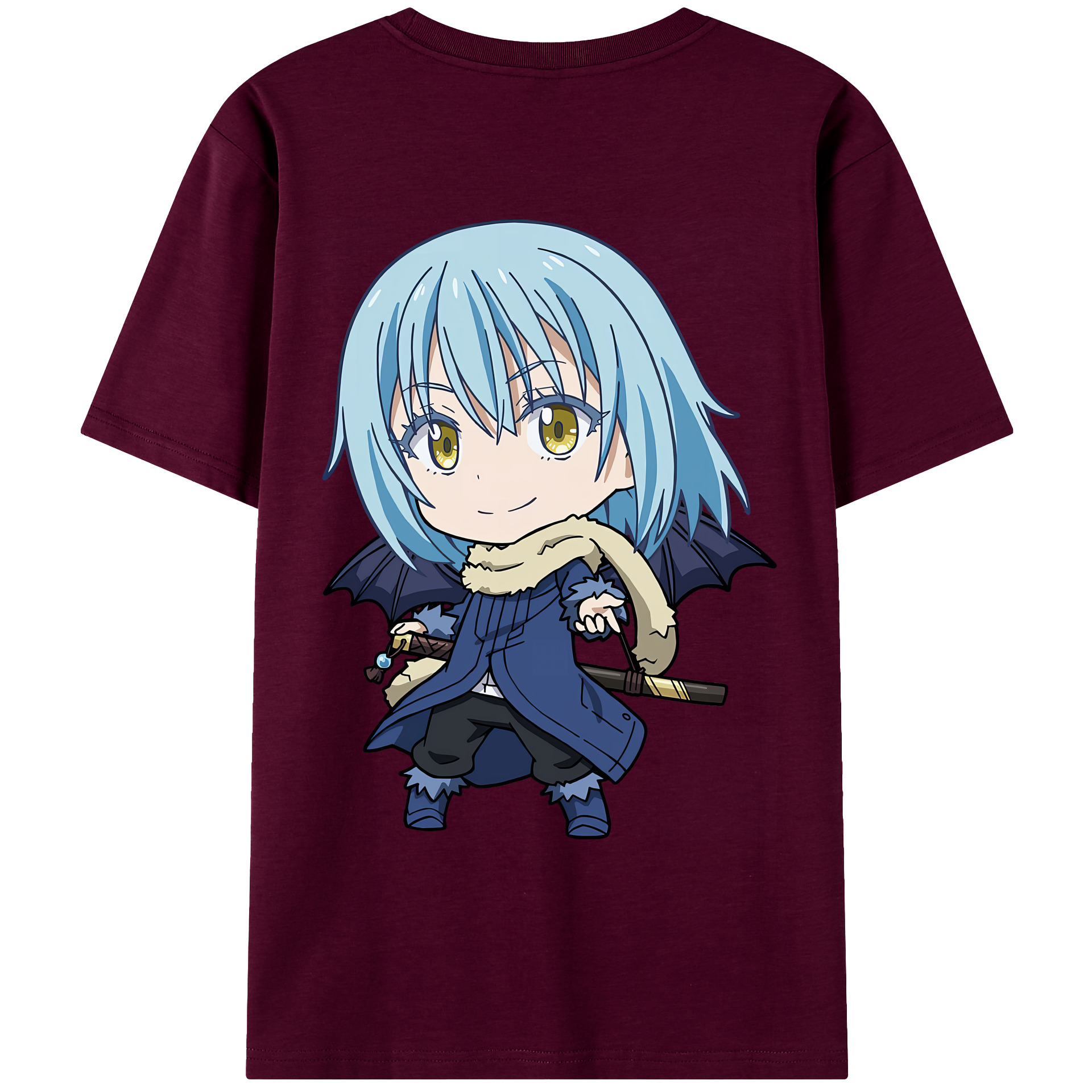 （画像用） 転スラ Regarding Reincarnated to Slime レディース半袖Tシャツ(バックプリント)